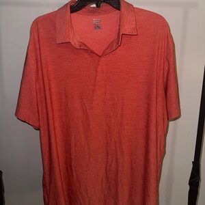 Classic Orange Polo Shirt for Men